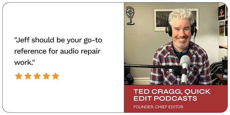 Ted Cragg Testimonial